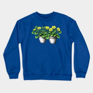 Buttercup Flowers Crewneck Sweatshirt